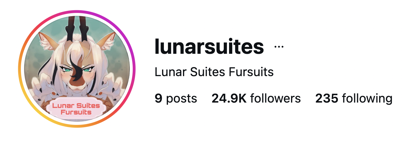 lunarsuites Instagram profile