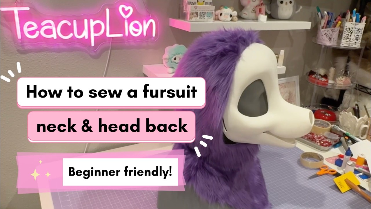 18 Beginner Sewing Skills Fursuit Makers NEED